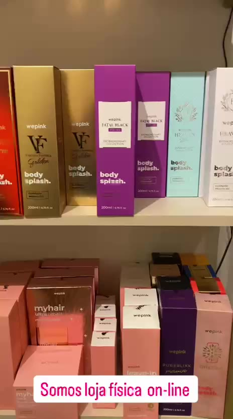 Body Splash Desodorante Colônia 200ml wpnk Frangrâncias Liberté Exclusif, Vf Golden ( LEIA DISCRIÇÃO )