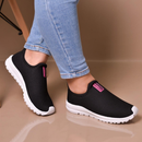 Tênis Meia Feminino Calce Fácil slip on Ortopédico Esportivo Leve e Confortável Casual Academia