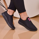 Tênis Meia Feminino Calce Fácil slip on Ortopédico Esportivo Leve e Confortável Casual Academia