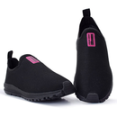 Tênis Meia Feminino Calce Fácil slip on Ortopédico Esportivo Leve e Confortável Casual Academia