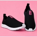 Tênis Meia Feminino Calce Fácil slip on Ortopédico Esportivo Leve e Confortável Casual Academia