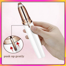 Portátil Feminino Barbeador De Sobrancelha Elétrico USB Recarregável Indolor Removedor De Pêlos Preciso Facial Lábio Tri