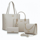 👜 Kit Bolsa Feminina 4 Peças Elegante Grande com Carteira – Lunae Care
