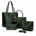 👜 Kit Bolsa Feminina 4 Peças Elegante Grande com Carteira – Lunae Care