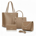 👜 Kit Bolsa Feminina 4 Peças Elegante Grande com Carteira – Lunae Care