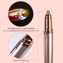 Portátil Feminino Barbeador De Sobrancelha Elétrico USB Recarregável Indolor Removedor De Pêlos Preciso Facial Lábio Tri