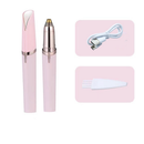 Caneta Depiladora Elétrica USB para Sobrancelhas e Rosto Indolor Feminina Recarregável LED – Lunae Care