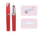 Caneta Depiladora Elétrica USB para Sobrancelhas e Rosto Indolor Feminina Recarregável LED – Lunae Care