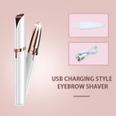 Caneta Depiladora Elétrica USB para Sobrancelhas e Rosto Indolor Feminina Recarregável LED – Lunae Care