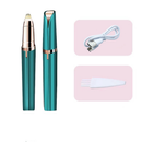 Caneta Depiladora Elétrica USB para Sobrancelhas e Rosto Indolor Feminina Recarregável LED – Lunae Care
