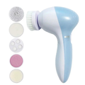 Limpador Facial Elétrico 5 em 1 Massageador e Escova de Limpeza Facial – Pele Limpa e Renovada – Lunae Care