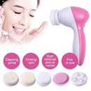 Limpador Facial Elétrico 5 EM 1 Escova de Limpeza Facial Lavadora de Rosto Máquina Spa Cuidados com a Pele Massageador